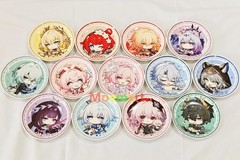 Official miHoYo Honkai: Star Rail Phainon Mydei Cyrene Plush Doll Stand Keychain