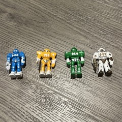 Vintage 1993-2000 MMPR Power Rangers Action Figures Green White Red Pink LOT