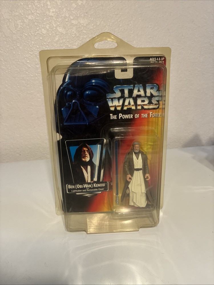 Star Wars Power of the Force POTF Red Card Ben Kenobi Saber Varies