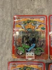 B.C Bikers 1993 Ace Novelty Pull back Motorcycle Set Of 4 Tarr Crank Revv Scales