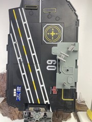 2001 Hasbro GI Joe USS Saratoga Motorized Aircraft Carrier Sounds Tested Working