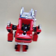 TRANSFORMERS G1 (Vintage 1985) INFERNO Fire Truck w ACCESSORIES & BOX