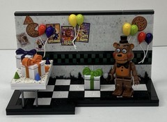 McFarlane FNAF Construction Set: Party Room Set 12692 Complete w/ Instructions