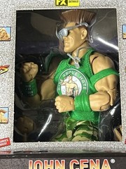 WWE x Street Fighter Elite Collection John Cena (as Guile) Action Figure