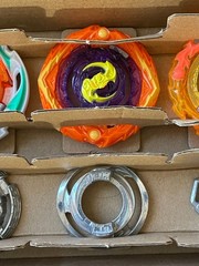 Beyblade Burst QuadStrike Set Energy Uprising Tops HTF Hasbro Pandora NEVER USED