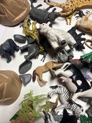 Animal Toy Figurines Jungle, Farm, Sea, Many Brands