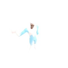 The Incredibles 2 Frozone Action Figure 1.8 Inches Tall Mini Toy USA Seller