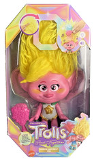 Trolls Rainbow HairTunes”Viva” Doll Plays Music&Sounds Hair Lights Up New In Box