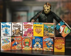 Miniature Cereal Box Accessory for Action Figure/Dollhouse