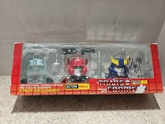 Loyal Subjects Action Vinyls Signed Transformers Smokescreen Mirage Sideswipe