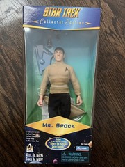 Star Trek Collector Edition Captain Kirk Mr Spock Sulu Scott 1996 Set Of 4 MIB