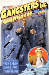 Mezco Toys GANGSTERS INC Frankie Foreman Sparks Grim Reaper New Clamshell 2005