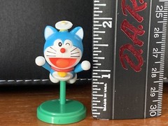 Doraemon Figure 2” w/ Stand Cat Ears Animal Planet Movie Furuta Choco Egg F/S!