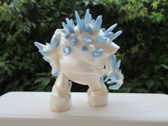 Disney Frozen Blue White Marshmallow Ice Monster Spikes Snowman Toy Figure 4″