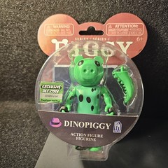 Roblox DINOPIGGY, CLOWNY & TIGRY Series 1 – 3 Figure Set – 3.5” Unused DLC Code