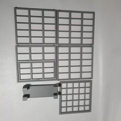 1:12 Scale Jail Prison Cell W/Bench Diorama Prop Set for 6″ Figures. Model Kit