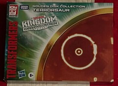 Transformers Deluxe Class Kingdom TERRORSAUR – MISB Golden Disk Collection
