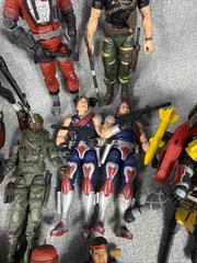 GI JOE CLASSIFIED LOT OF 15 + 2 Vehicles And Accessories