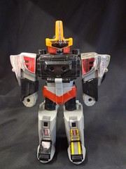 Power Rangers Time Force Shadow Force Red Megazord Zord 8” Figure AS-IS