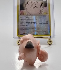 Pokemon Clefairy Lot 2022 Jazwares 2″ Mini Figure & 2007 Diamond & Pearl 77/130