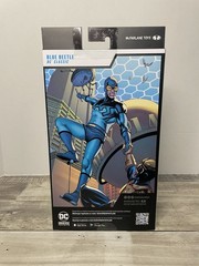 McFarlane DC Multiverse Blue Beetle Gold Label DC Classic 7” Figure New Sealed