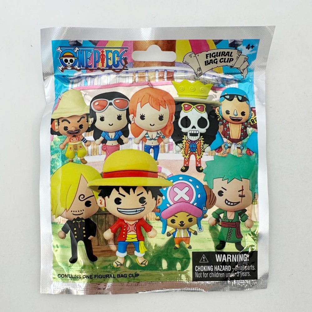 One Piece Toei Animation Series 1 Figural 3D Bag Clip – YOU CHOOSE!