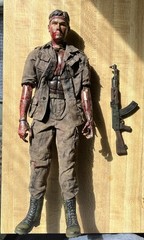 Sideshow Platoon Vietnam 1/6 Custom Chris Taylor Hot Toys Figure