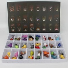 24pcs/48pcs Cartoon Game Character Action Figures Mini Toy Model Set