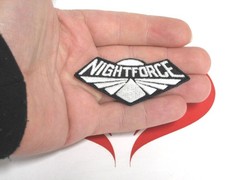 GI Joe NIGHT FORCE Logo Embroidered PATCH 2.8″ x 1.2″ Glow in Dark Thread
