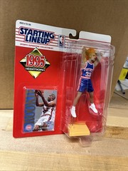 1995 Starting Lineup GRANT HILL Basketball Figure Rookie Card Pistons. Box 128