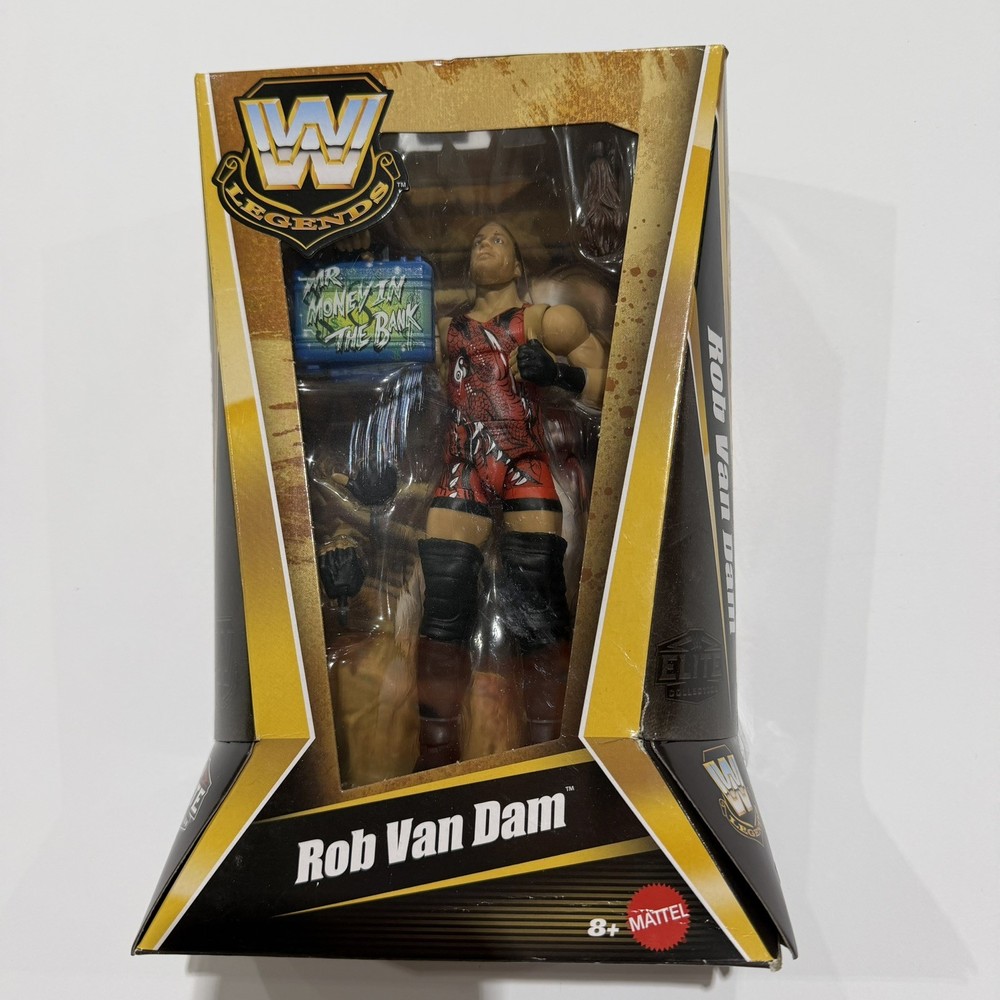 Mattel WWE Legends Elite Collection Series 29 Rob Van Dam Action Figure – New