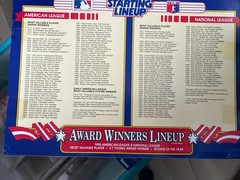 1991 Kenner: Starting Lineup- Award Winners Lineup Collectibles Limited Edition