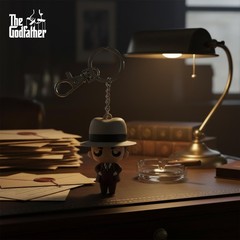 The Godfather Michael Corleone 2.5-Inch Mini Figure Keychains | Set Of 12