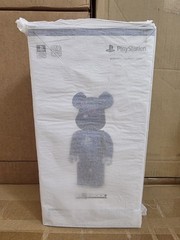 Medicom Toy Bearbrick PLAYSTATION BLUE 400% Sony Limited US SELLER