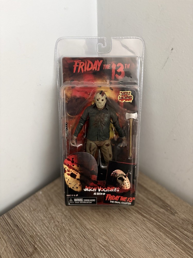 NECA Friday 13th JASON VOORHEES Final Chapter Battle Damage