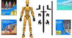Golden T13 Titan Action Figure – Versatile Robotic Toy for Kids and Collectors