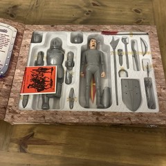 MARX TOYS THE LEGENDARY NOBLE KNIGHTS SIR STUART THE SILVER KNIGHT REISSUE 1999