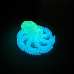 7.1inch 3D Printed Octopus Model,Articulated Animals Figure,Toys Home Decor
