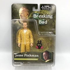 Mezco Toyz Breaking Bad Jesse Pinkman Yellow Hazmat Action Figure New Sealed