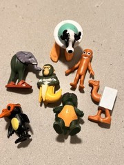EUC 7 Pc Italian Brainrot Steal a Brain Rot Toys, 1.8″ Action Figure Mini Lot