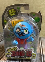 Burp Zombies Series One NIB Lot of 2 Squelchie Belchie & Professor Barfolomew