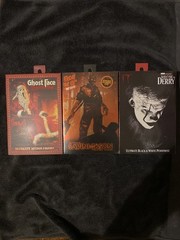 NECA ULTIMATE SAVINI JASON ACTION FIGURE FRIDAY THE 13TH THE GAME GHOST FACE LOT
