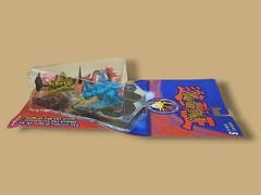 2002 Mattel Yu-Gi-Oh! Series 8 Dragon of Ra Obelisk 3-Pack 2″ Figurines MOC!