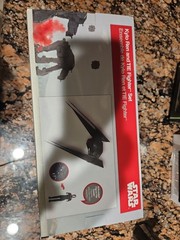 NEW Disney store Kylo Ren and TIE Fighter Ship Star Wars: The Last Jedi 11” L