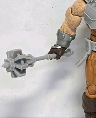 3d Print INVINCIBLE BATTLE BEAST MACE 1:12 6″ GI Joe Classified/Marvel Legends
