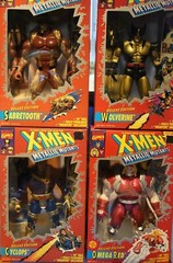 TOY BIZ 10 IN.X-MEN,METALLIC MUTANTS,X-FORCE YOU-PIC SEE ACTUAL PHOTOS