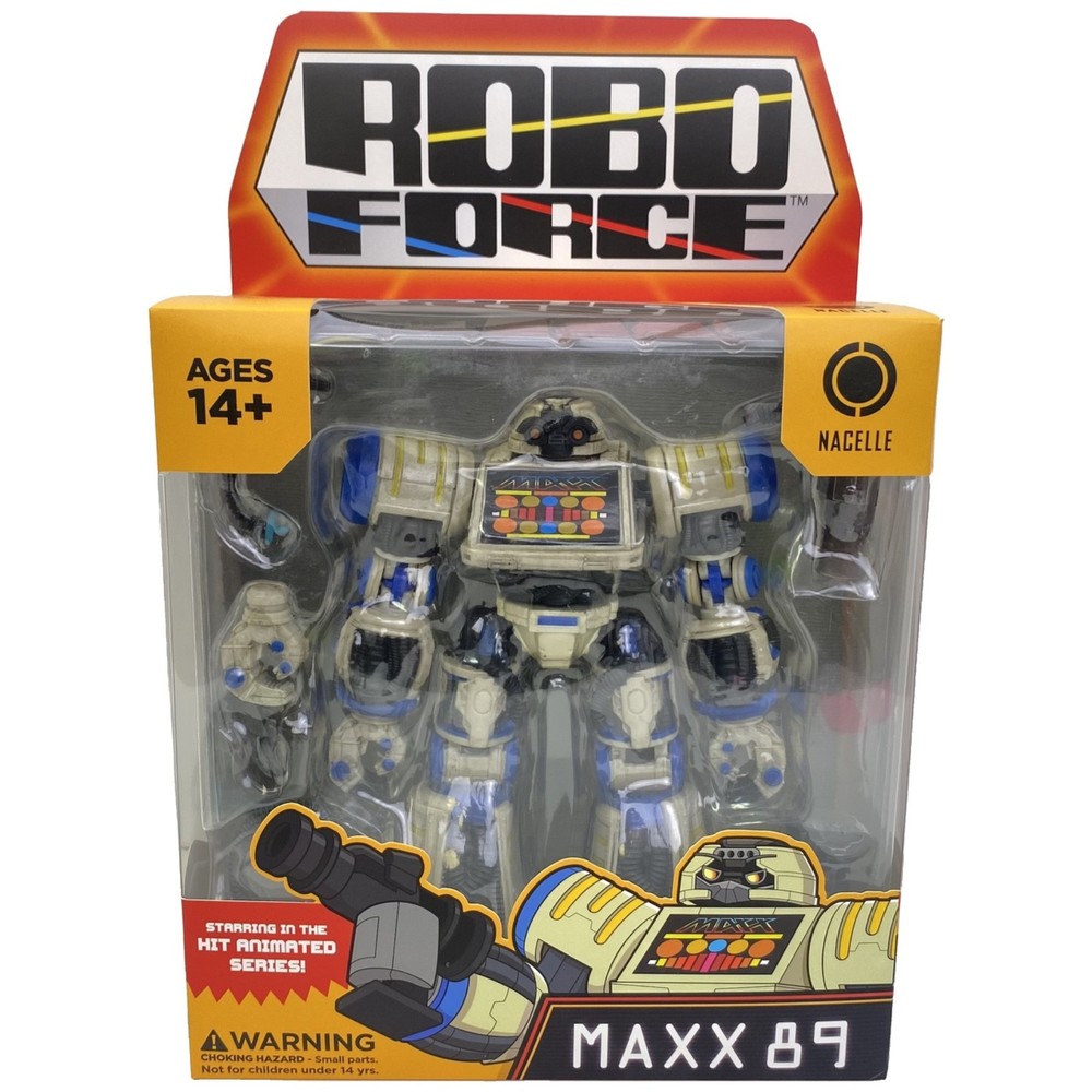 Robo Force Maxx 89 Action Figure 2024 Nacelle Toys