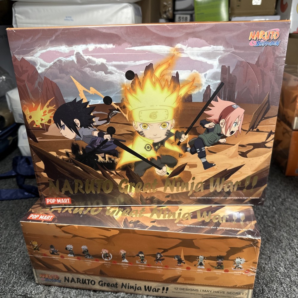 Complete Naruto Blind Box Figure Set (12 of 12) Authentic POP MART