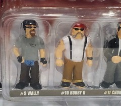 Set Of 3 Micro Icons Bikers Series 1 .All have magnetic feet 2000-2009 Original