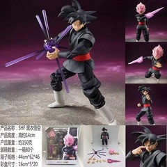 New 14cm Anime Dragon Ball Black Goku Zamasu Action Figure Super Saiyan